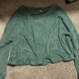 Green Hollister Sweater
